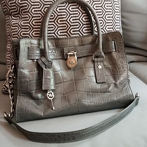 🛍SOLD🛍Michael Kors East West Hamilton Satchel - Picture 1 of 8
